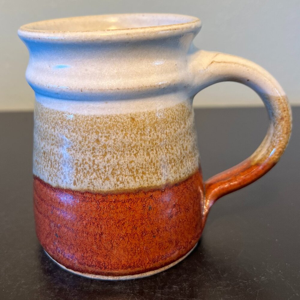 Handcrafted Hand Thrown Earth Toned Glazed Pottery Mug ~ Hygge - Picture 4 of 12